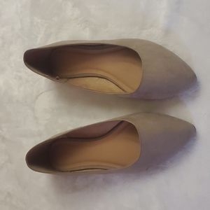 Taupe flats